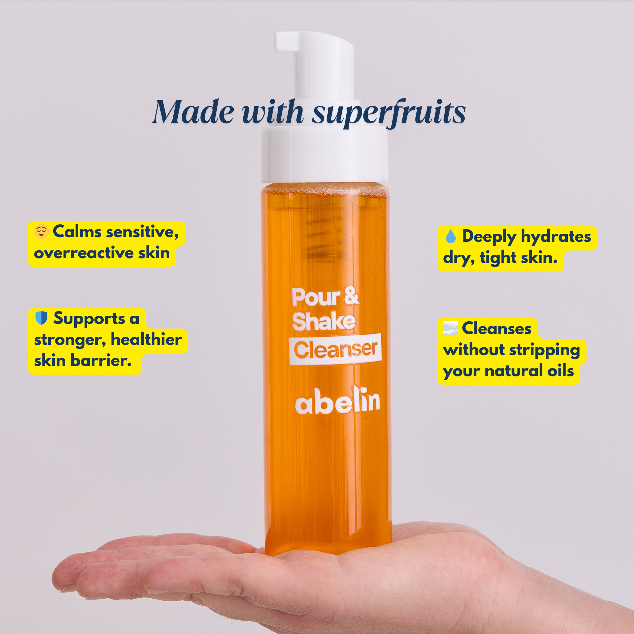 Abelin Pour & Shake Cleanser Starter Kit