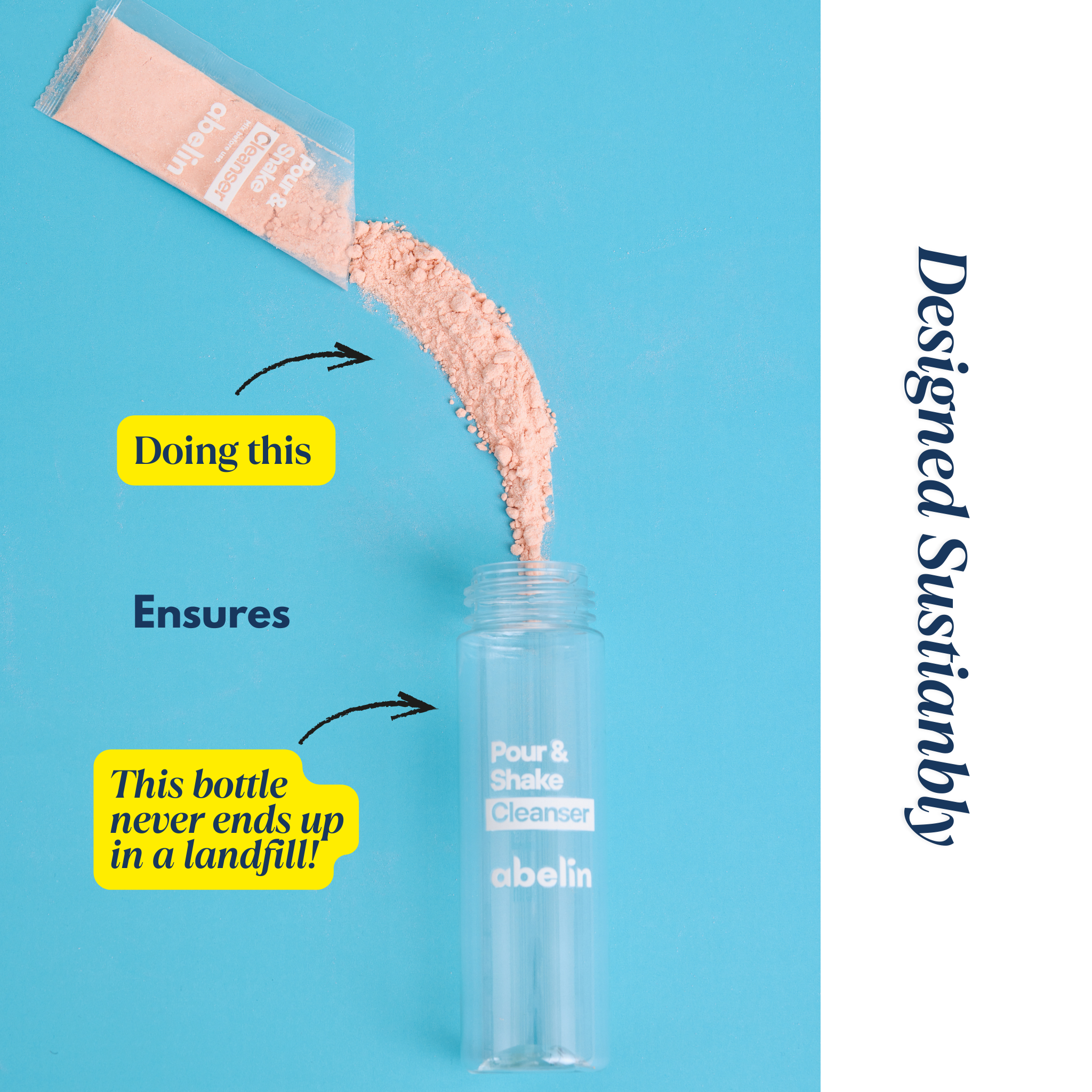 Abelin Pour & Shake Cleanser Starter Kit